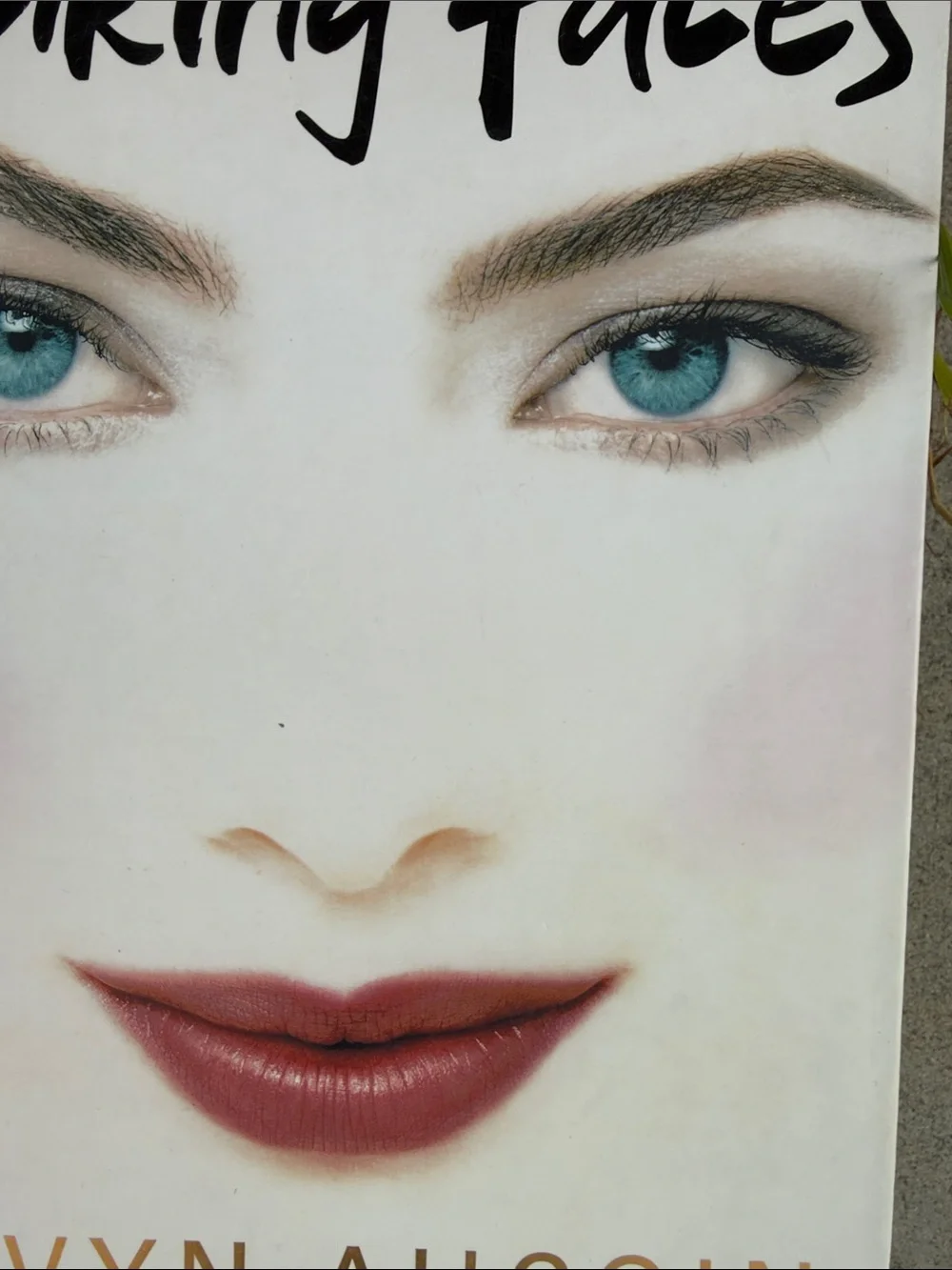 Kevyn Aucoin Making Faces Book – White Cover with Blue Eyes and Pink Blush - Picture 4 of 10